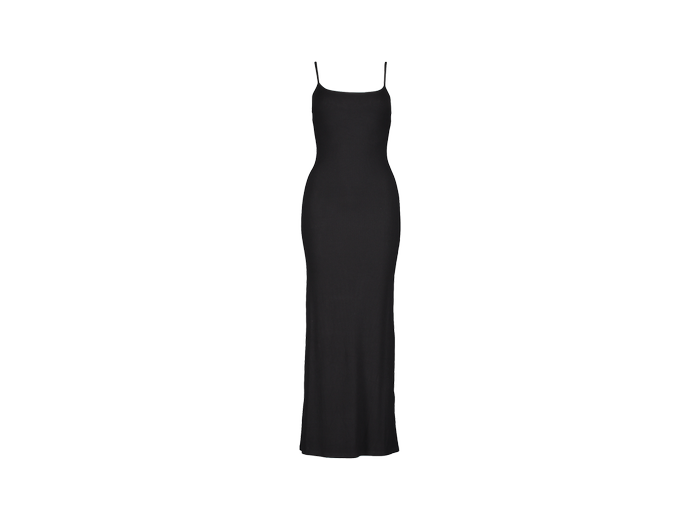 Robe longue ajustée