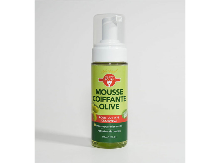 CRAZY POUSS MOUSSE COIFFANTE OLIVE 150ML