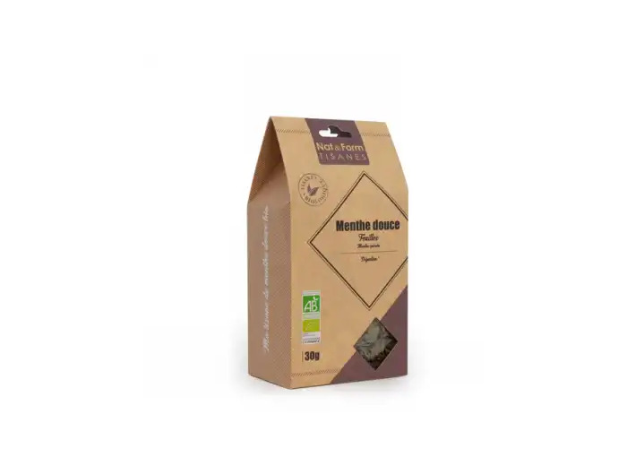 Nat&form Tisanes Menthe Douce Bio 30g