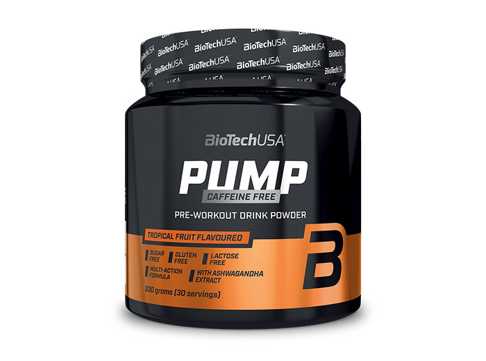 Poudre pour boisson Pump Caffeine Free - 330 g