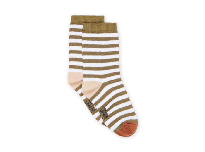 Chaussettes à imprimé à rayures