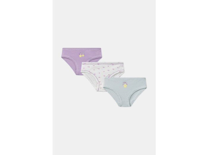 Lot de 3 culottes Etoile en jersey