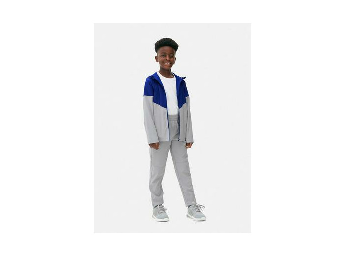 Veste zippée color block