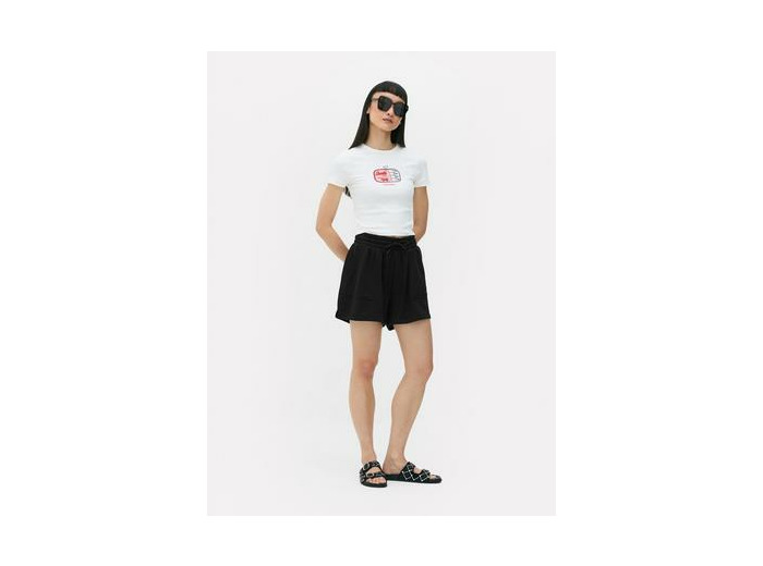 Short en jersey avec cordon de serrage