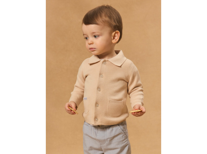 Gilet à col