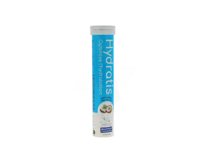 Hydratis Pastilles Effervescentes Noix De Coco Tube De 20
