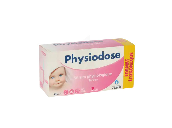 Physiodose Solution Sérum Physiologique 40unidoses/5ml