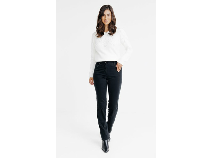 Pantalon Détail Strass