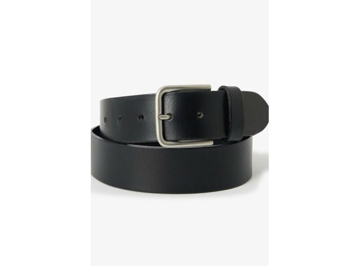 Ceinture en cuir made in France - Noir