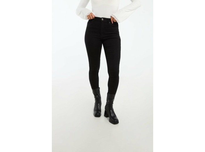 Jeans skinny taille haute