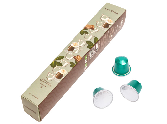 Café aromatisé «Irish Cream» étui Caps x10