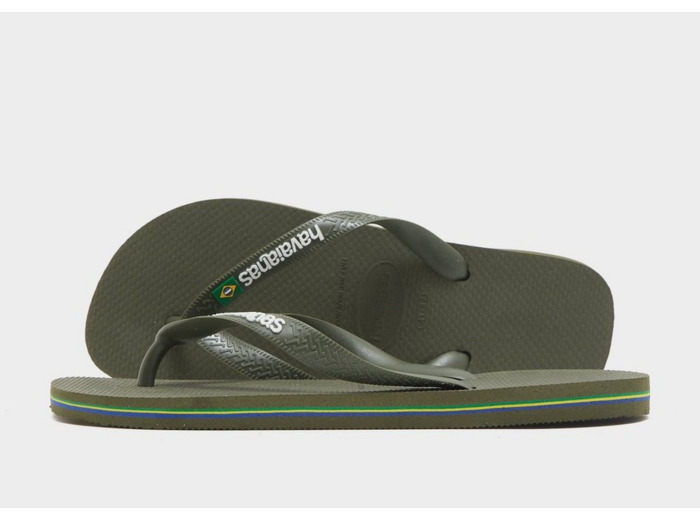 Havaianas Tongs Logo Brazil Homme