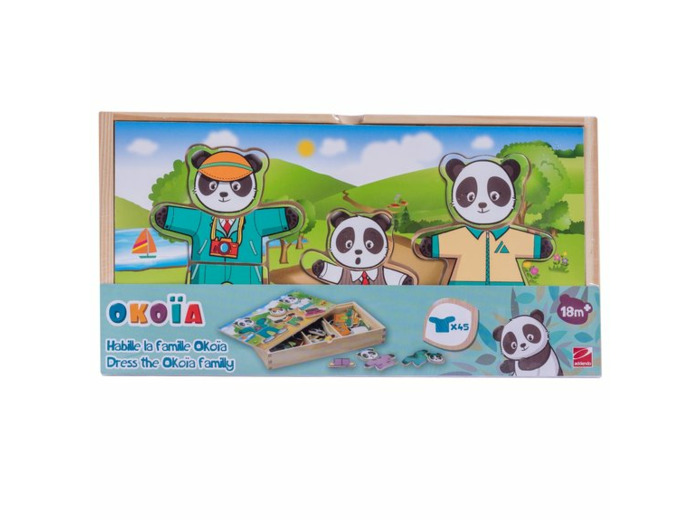 Habille la famille Okoïa