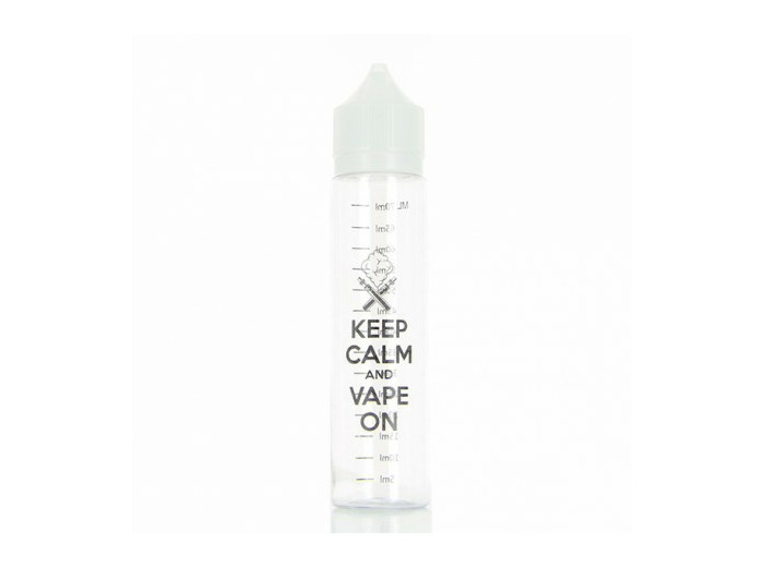 Fiole vide Chubby avec graduation N°01 Keep Calm 70ml DIY'UP