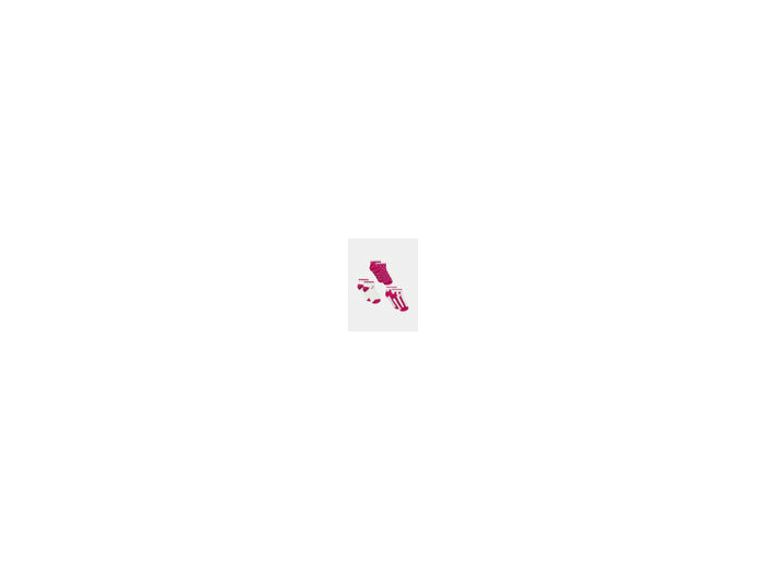 Lot de 3 chaussettes basses fuchsia pour filles