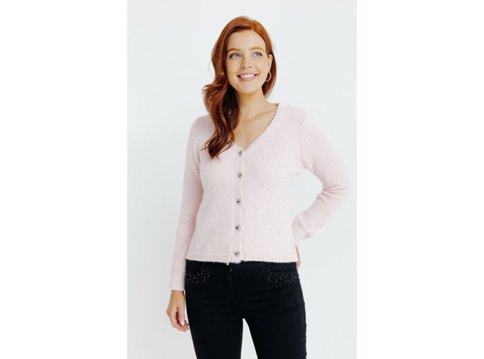 Cardigan Boutonné