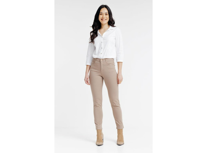 Pantalon stretch avec détail strass