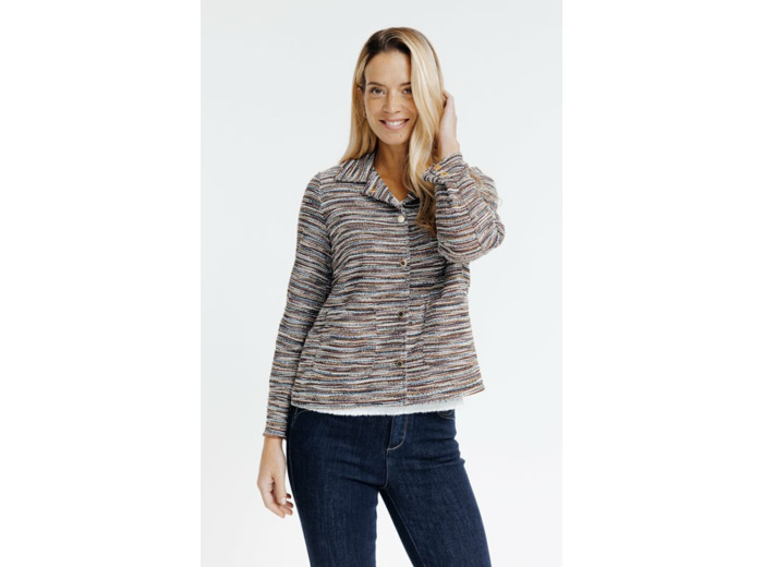 Blouson Double En Maille