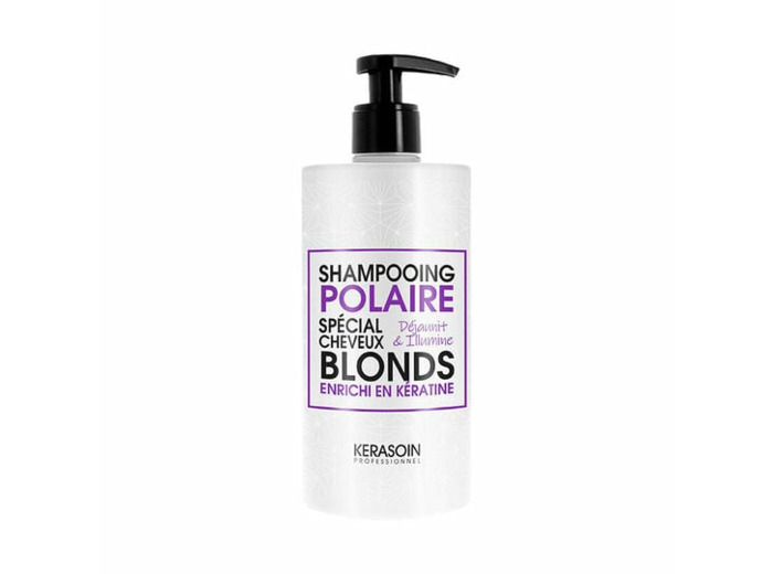 Shampooing polaire pour cheveux blonds
