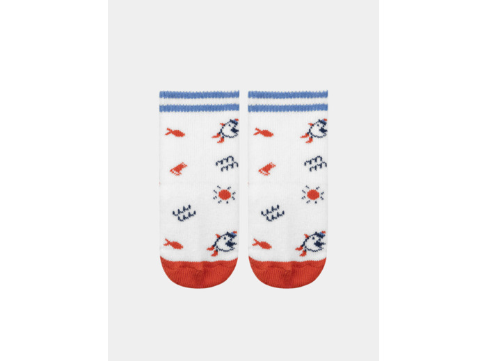 Chaussettes à motifs marin