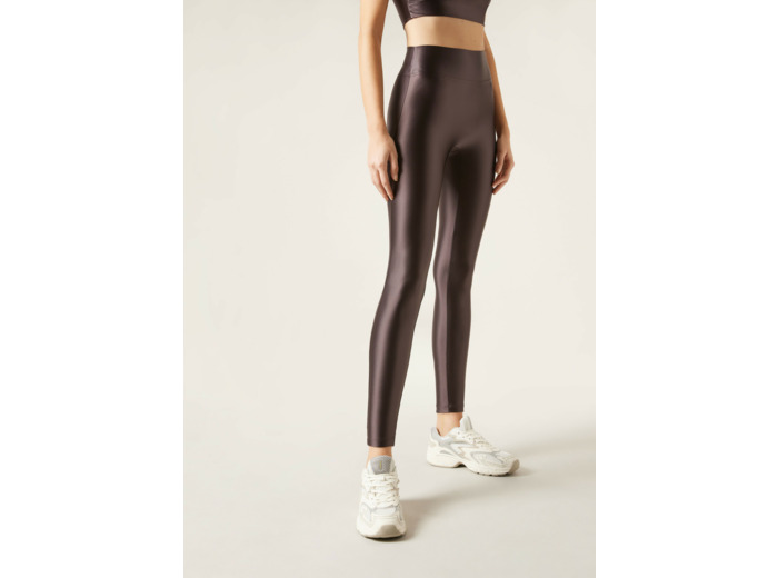 Legging ultra brillant satiné