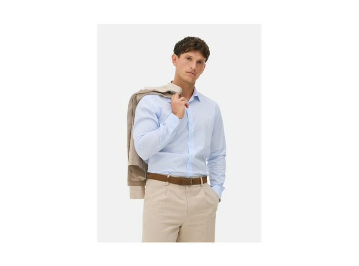 Chemise rayée à manches longues