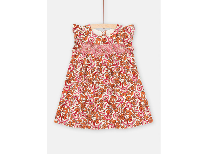 Robe à manches courtes pour bébé fille