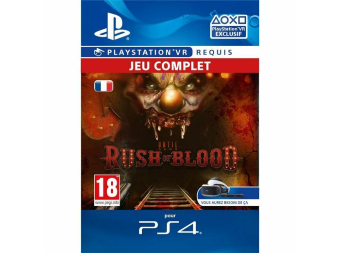 Until Dawn Rush Of Blood Ps4 (occasion)