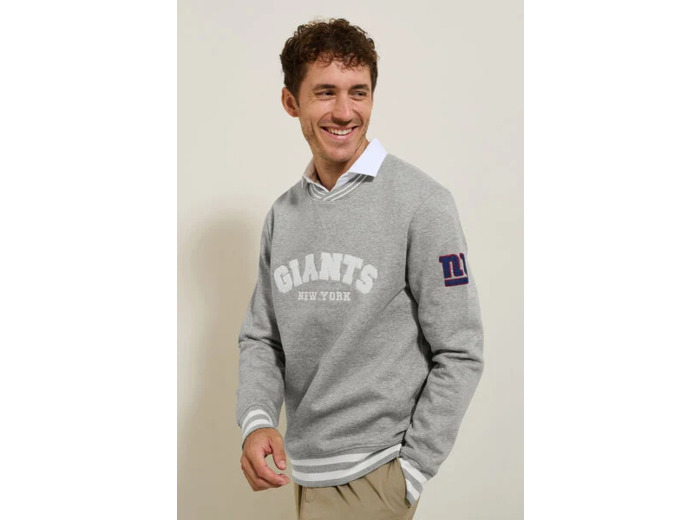 Sweat "New York Giants" licence NFL - Gris foncé