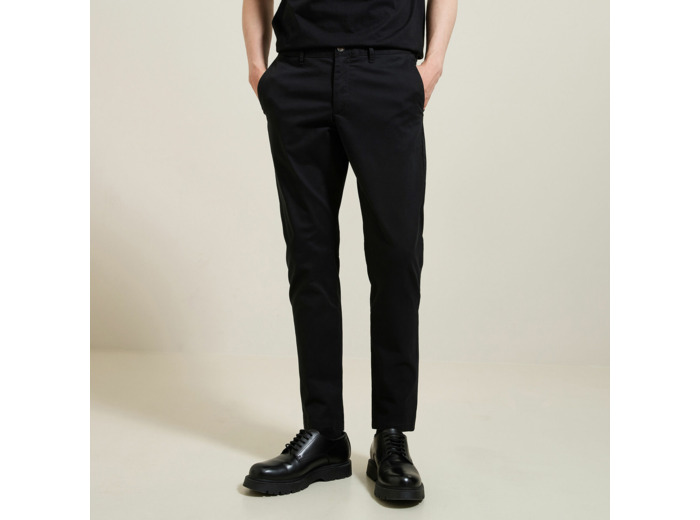 Pantalon chino slim "le parfait by JULES" - Noir