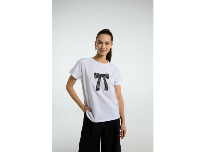 T-Shirt avec broderie