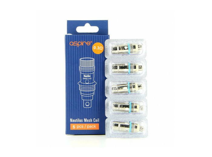 Pack de 5 résistances Mesh Nautilus Aspire