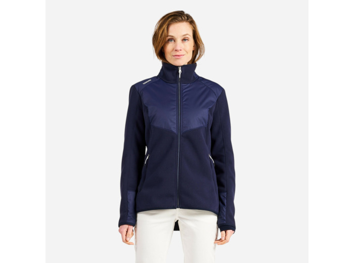 Polaire chaude de voile Femme - Sailing 500 Bleu navy