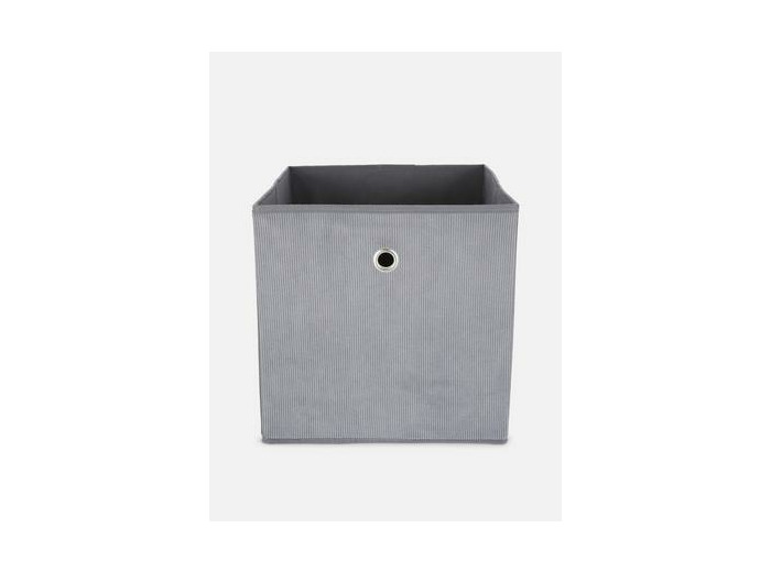Cube de rangement nervuré