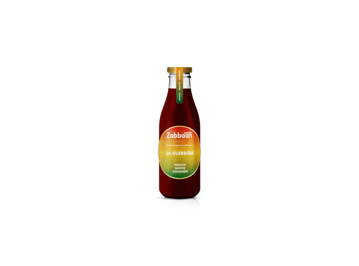 Boisson Hibiscus Menthe et Gingembre Zabbaan La Guerrière