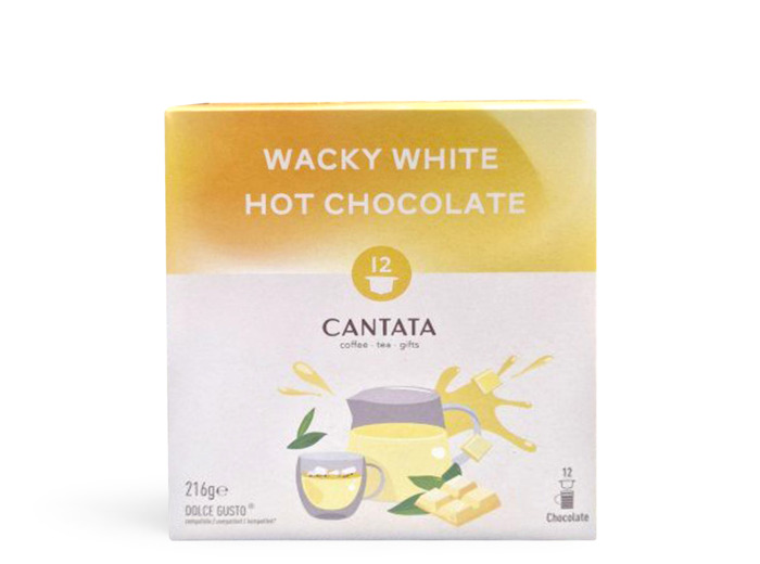 Cafe Wacky white hot chocolate Dolce Gusto x12