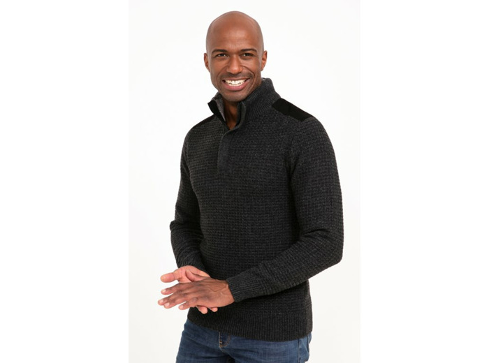 Pull Col Montant Avec Sherpa