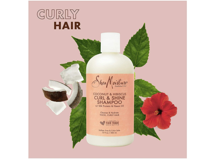 Shea Moisture Coconut & Hibiscus Curl & Shine Shampoo