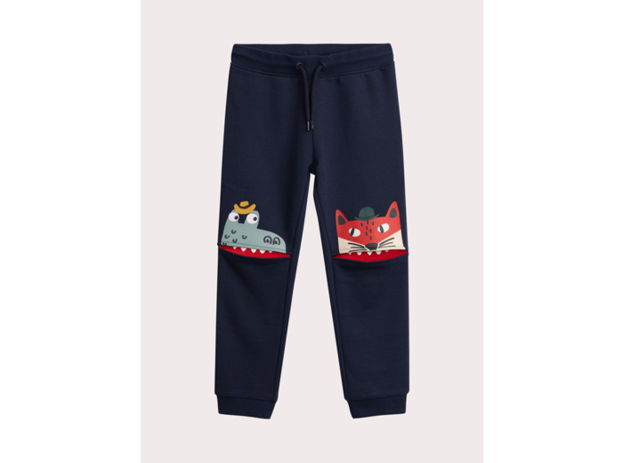 Jogging bleu marine poches fantaisies pour garçon