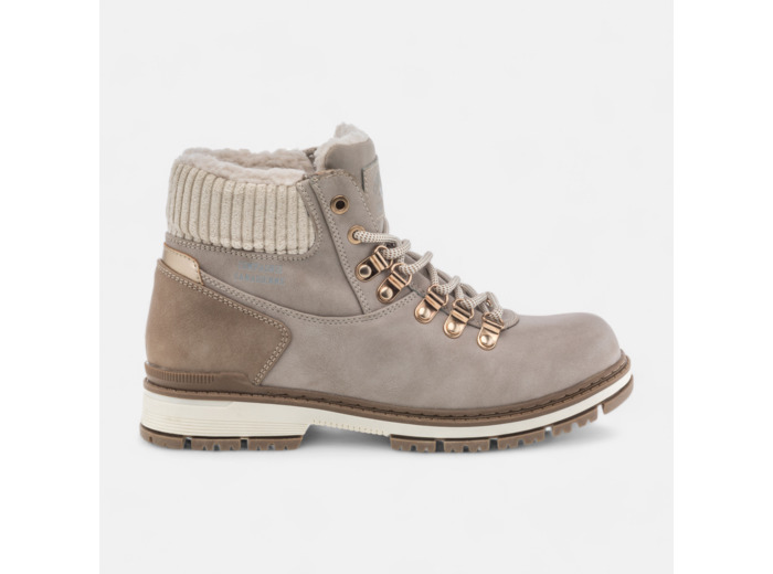 Bottines à lacets Femme gris