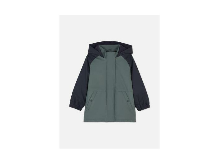 Veste de pluie color block