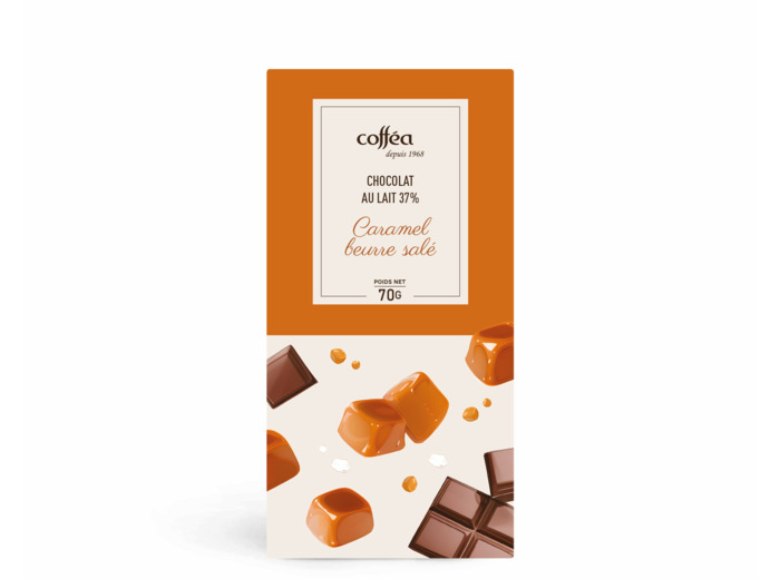 Tablette caramel beurre salé 37% lait 70g