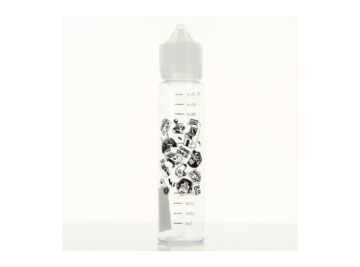 Fiole vide Chubby avec graduation N°12 Game Over 70ml DIY'UP