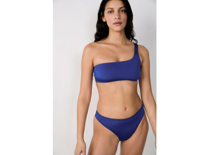 Brassière asymétrique haut de maillot de bain