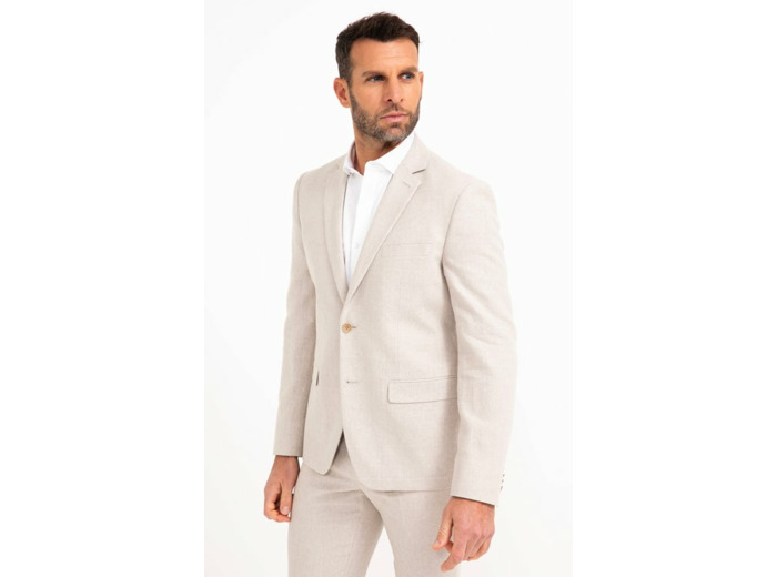Veste de costume coupe ajustée Sabbia
