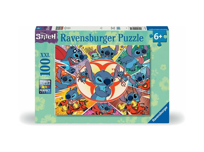 Puzzle 100 pièces XXL - Univers Stitch
