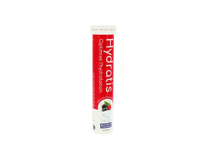 Hydratis Pastilles Effervescentes Fruits Des Bois Tube De 20