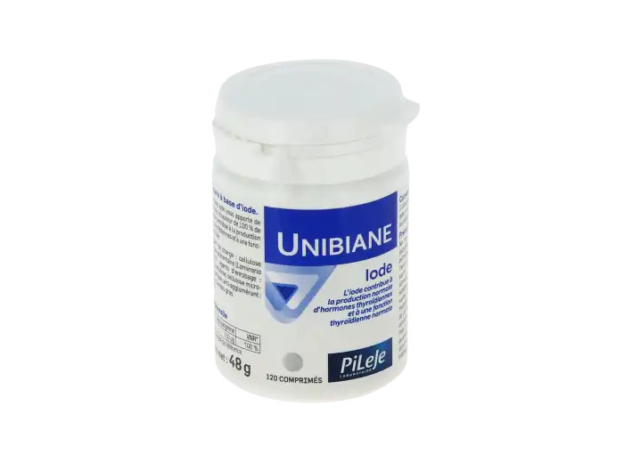 Pileje Unibiane Iode 120 Comprimés