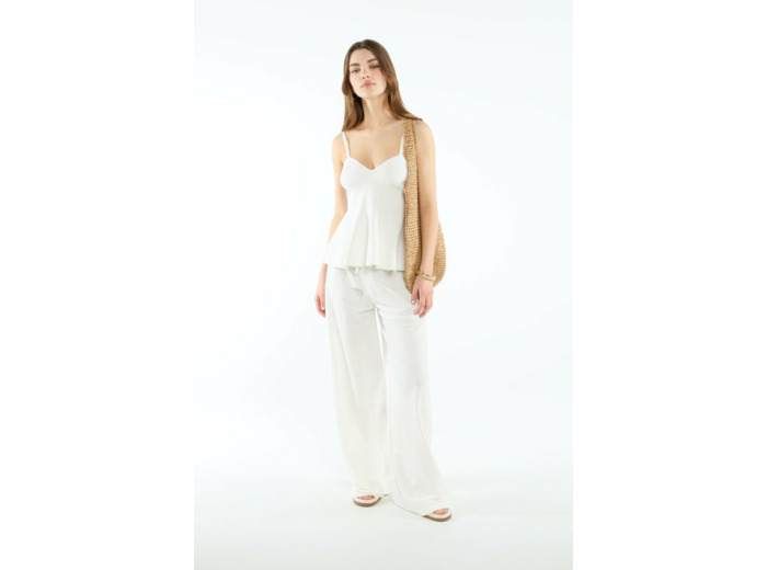 Pantalon en tissu