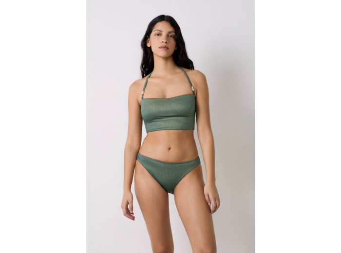 Culotte bikini bas de maillot irisé